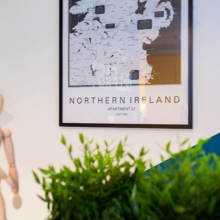 Funky City Apartment - Secure Parking - Wifi - Sleeps 6 - No Parties Belfast Bagian luar foto